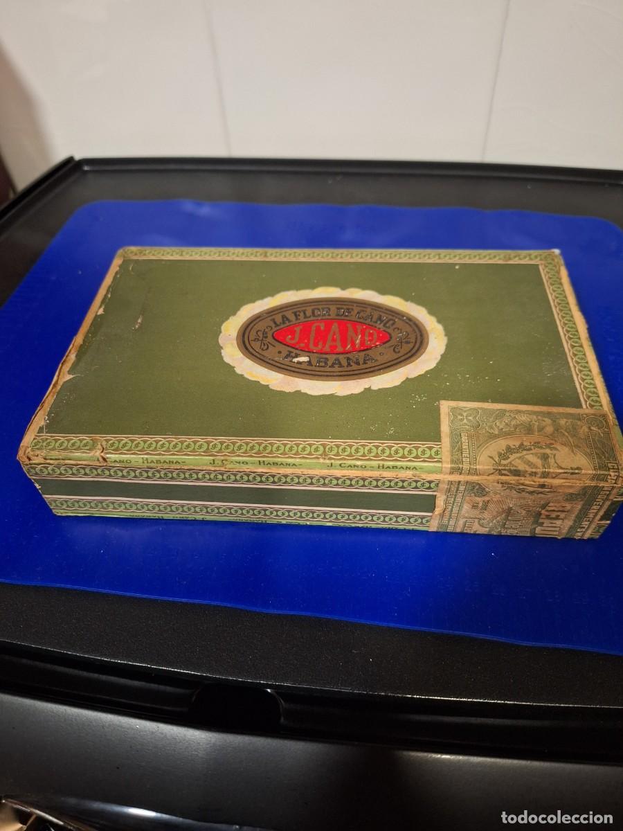 Cajas de puros: C 42 / caja de tabaco La flor de Cano vac&iacute;a. - Foto 1