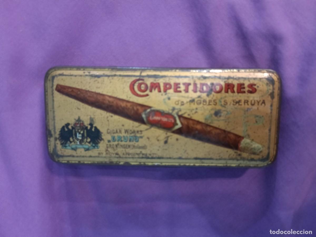 Cajas de puros: Lata tabaco Competidores - Foto 1