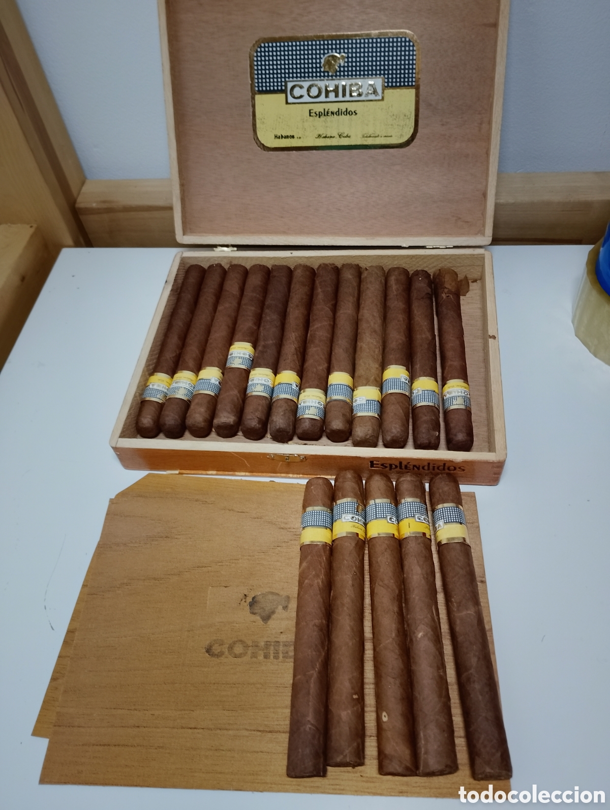 Cajas de puros: Puros cohiba esplendidos - Foto 1