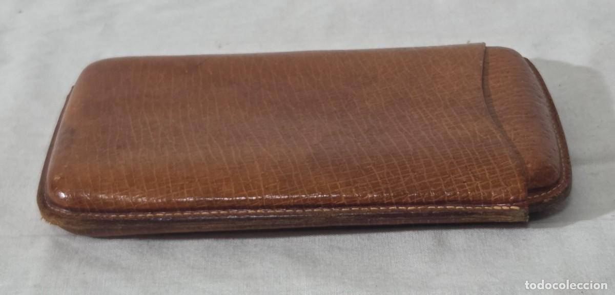Cajas de puros: Funda para 4 puros en cuero - Foto 3