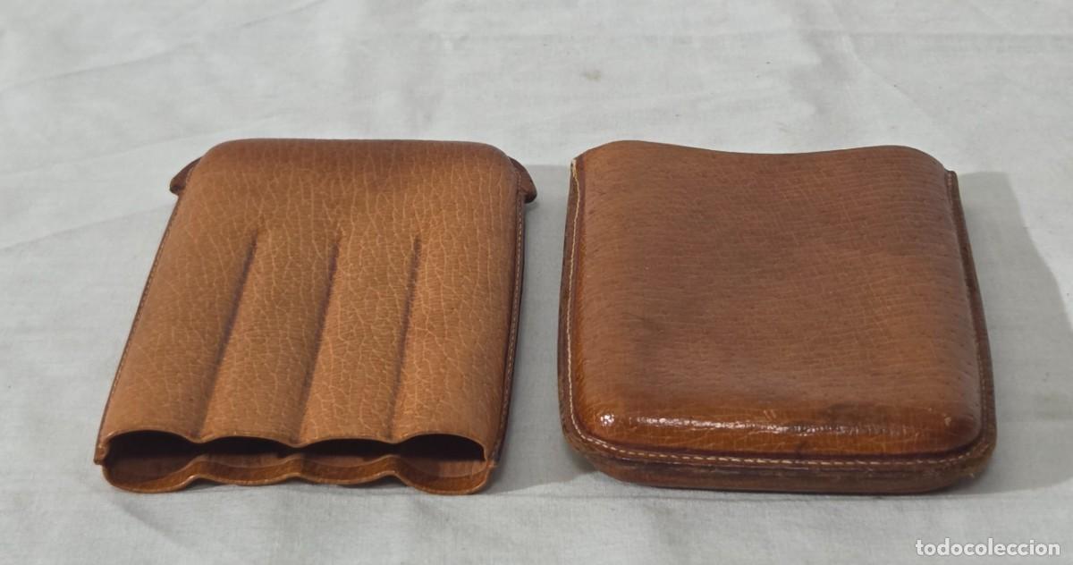 Cajas de puros: Funda para 4 puros en cuero - Foto 7
