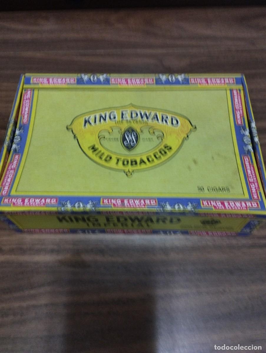 Cajas de puros: Caja de tabaco King Edward Imperial - Foto 1