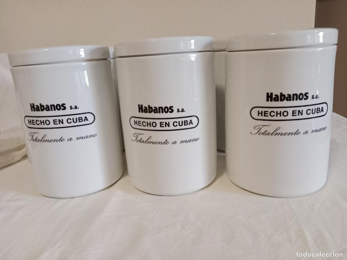 Cajas de puros: 6 JARRAS MONTECRISTO CER&Aacute;MICA 2000 - Foto 3