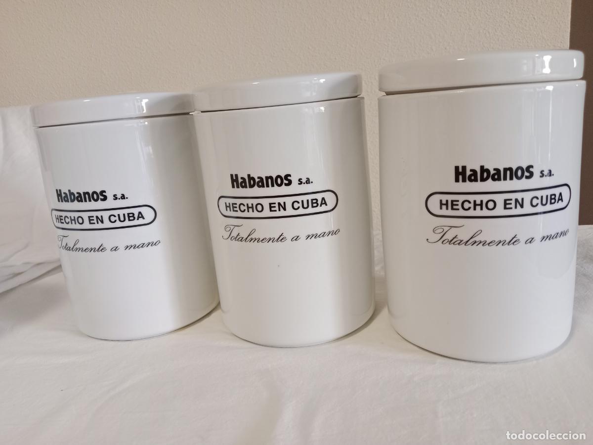 Cajas de puros: 6 JARRAS MONTECRISTO CER&Aacute;MICA 2000 - Foto 4