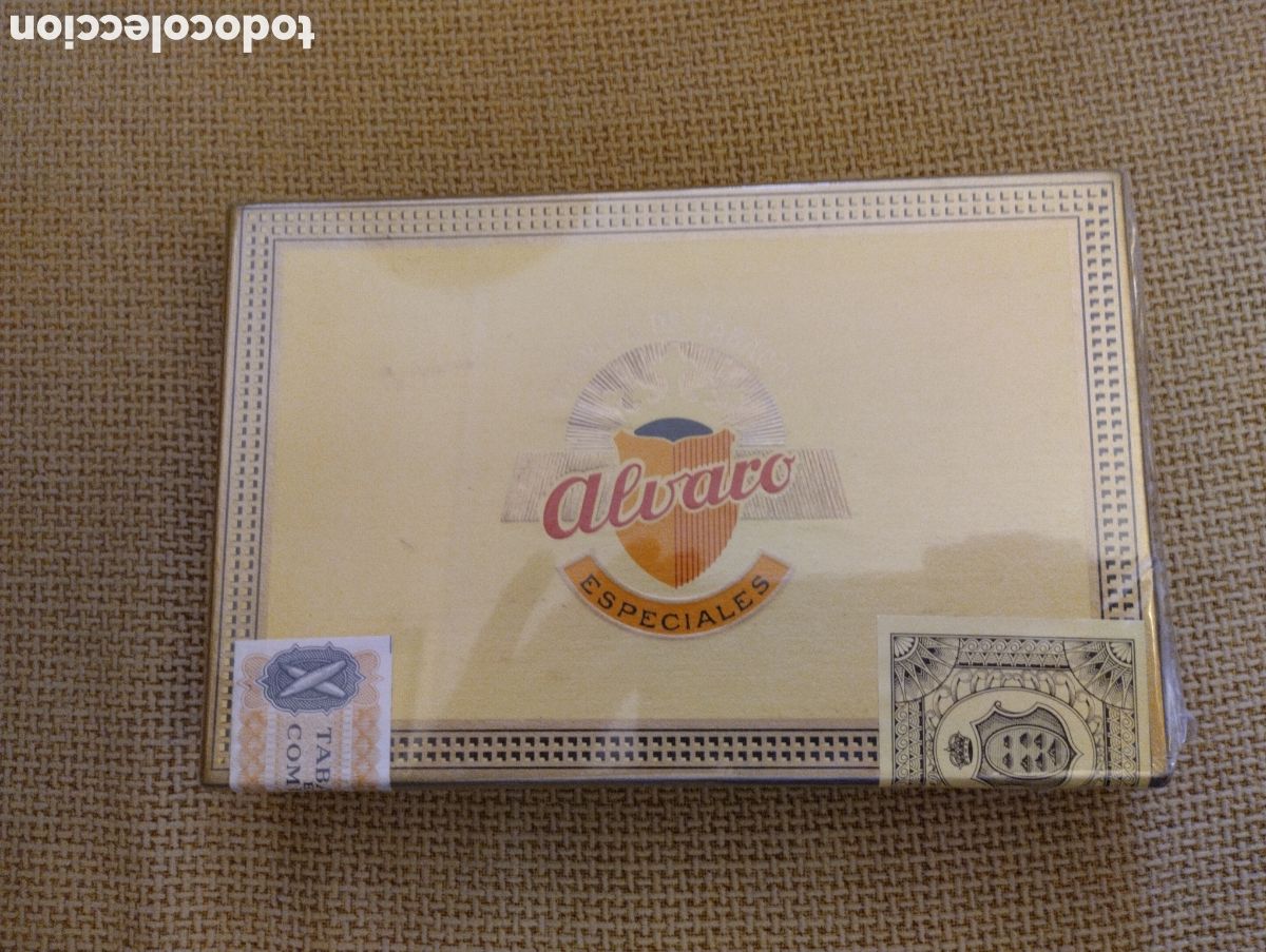 Cajas de Puros: Caja de puros Alvaro Especiales 25 Saludos