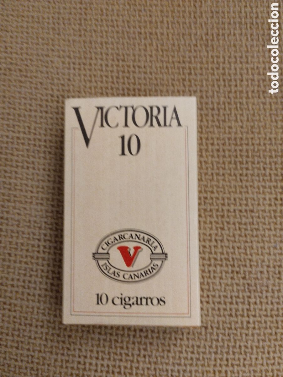 Cajas de Puros: Caja puros antigua Victoria 10