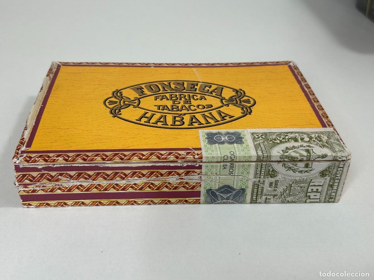 Cajas de Puros: ANTIGUA CAJA DE PUROS FONSECA CON 13 DELICIAS HABANA