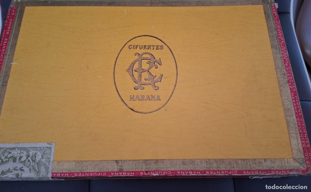Cajas de Puros: Caja de puros habanos Cifuentes cristaltubos Habana cuba