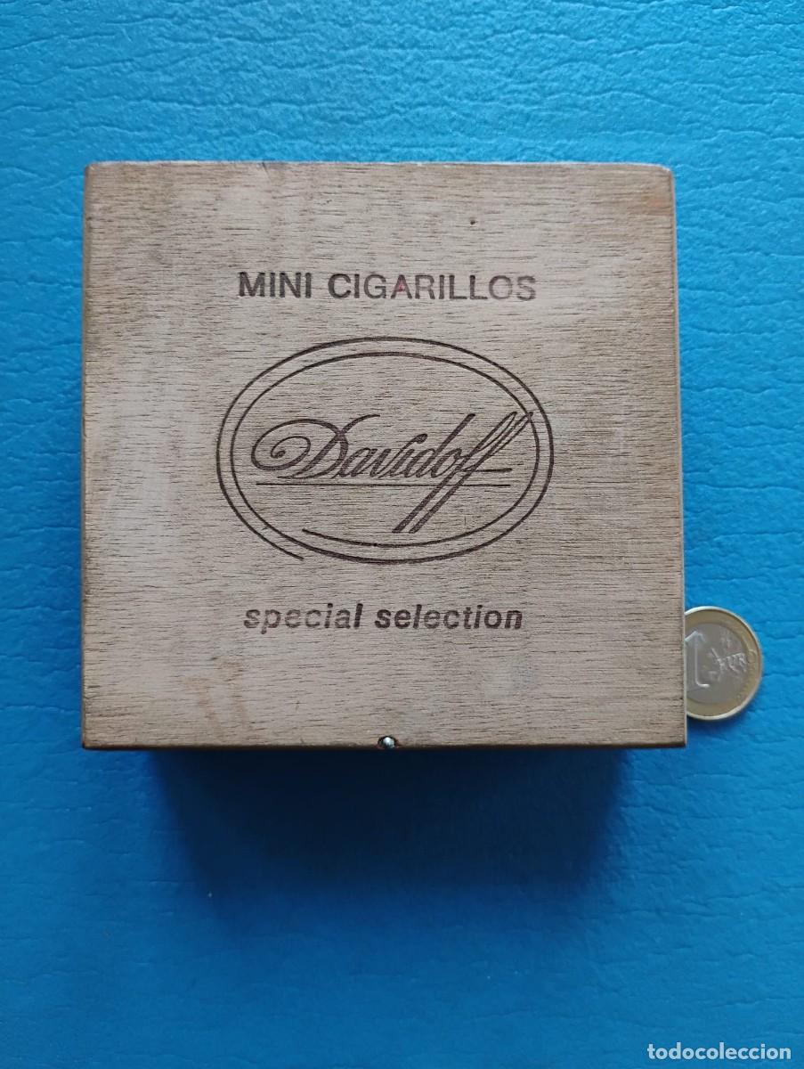 Cajas de Puros: CAJA DE 50 MINI CIGARRILLOS DAVIDOFF SPECIAL SELECTION - VACIA