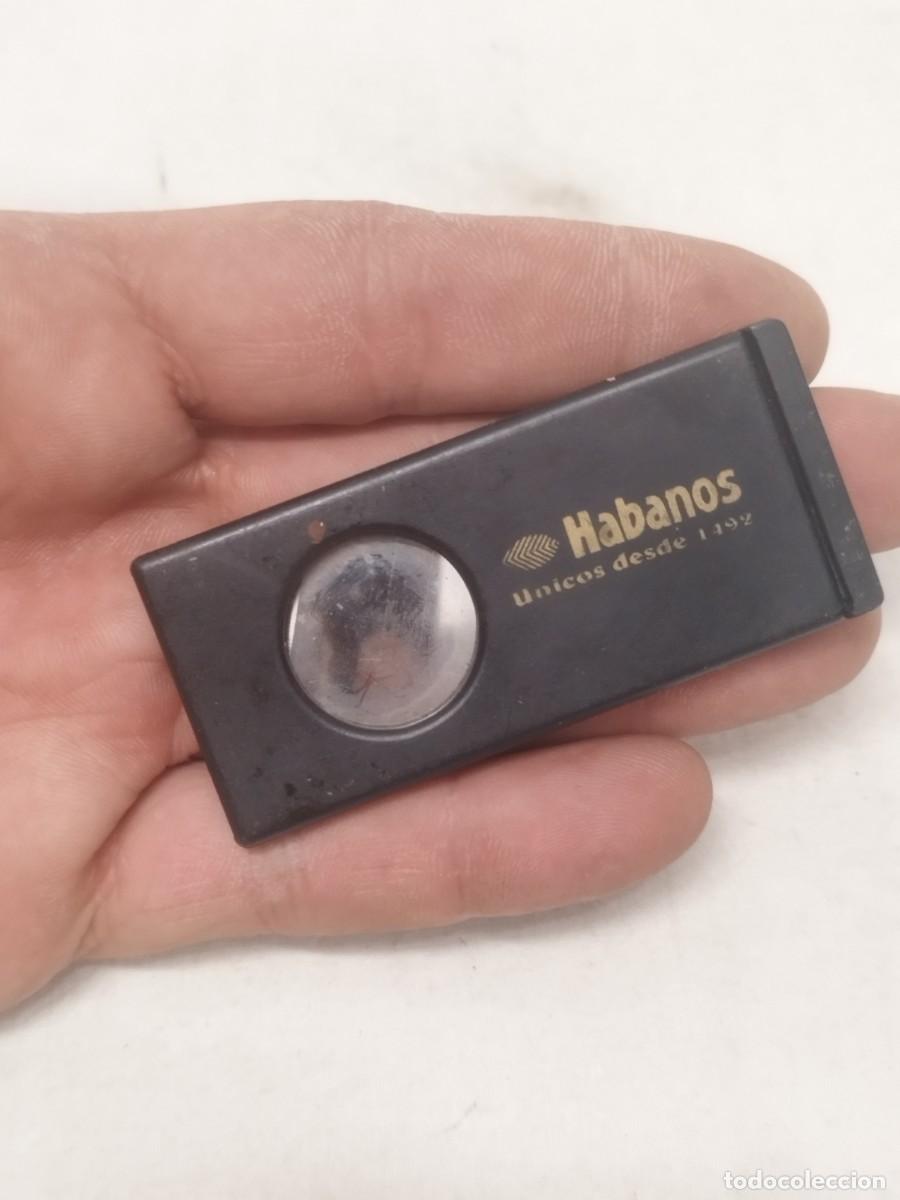 Cajas de Puros: Cortapuros publicidad puros Habanos unicos.