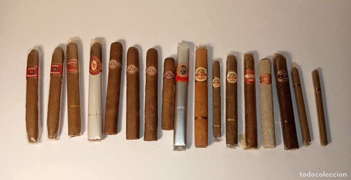 Cajas de Puros: 17 CIGARROS PUROS - variados