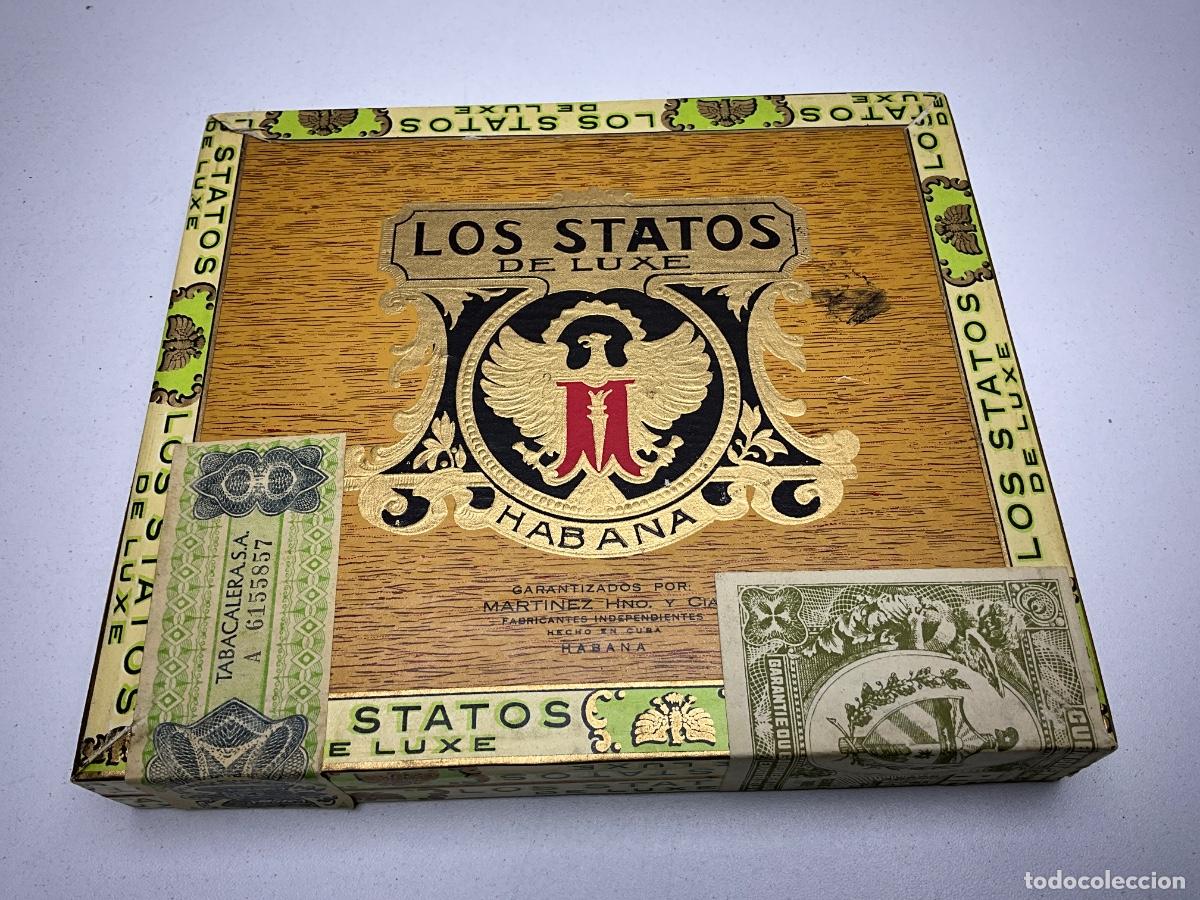 Cajas de Puros: CAJA DE PUROS HABANOS - LOS STATOS DE LUXE - 10 SELECTOS - CAJA SIN ABRIR - CERRADA - CUBA HABANA