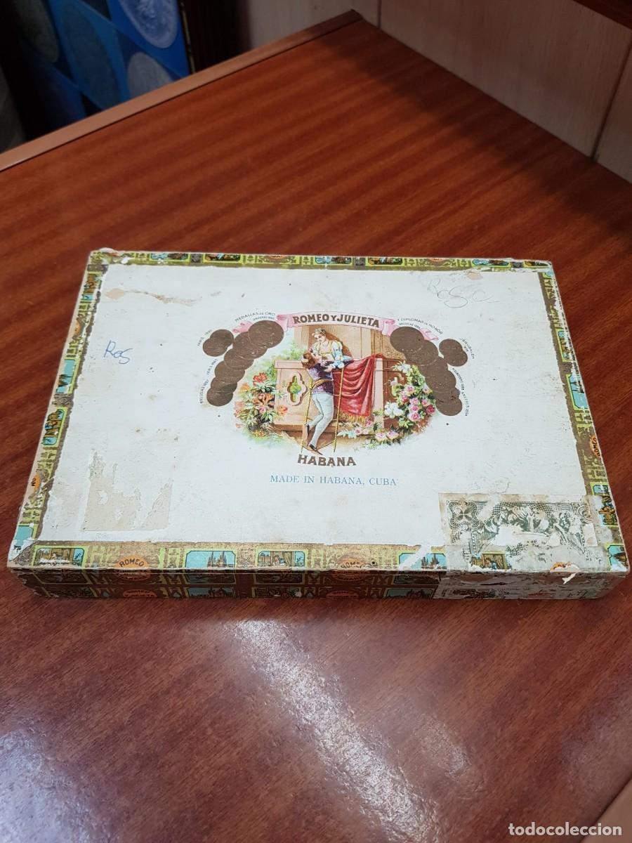 Cajas de Puros: CAJA DE PUROS-ROMEO Y JULIETA-HABANA-CUBA