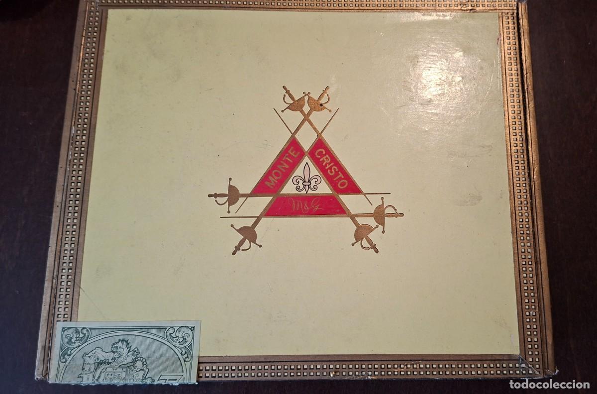 Cajas de Puros: Caja de puros Montecristo #1 Menendez garcia y Cia