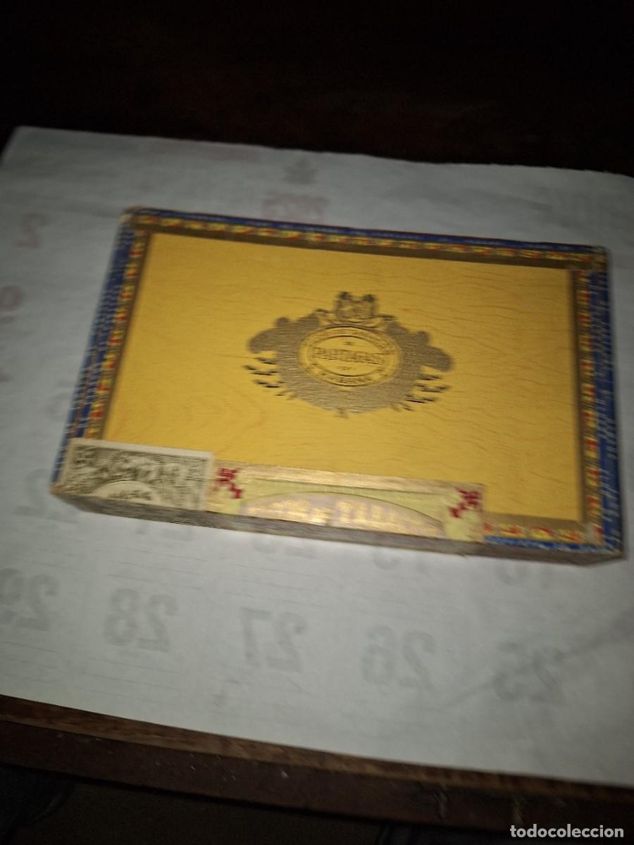 Cajas de Puros: PARTAGAS caja vac&iacute;a de puros cubanos