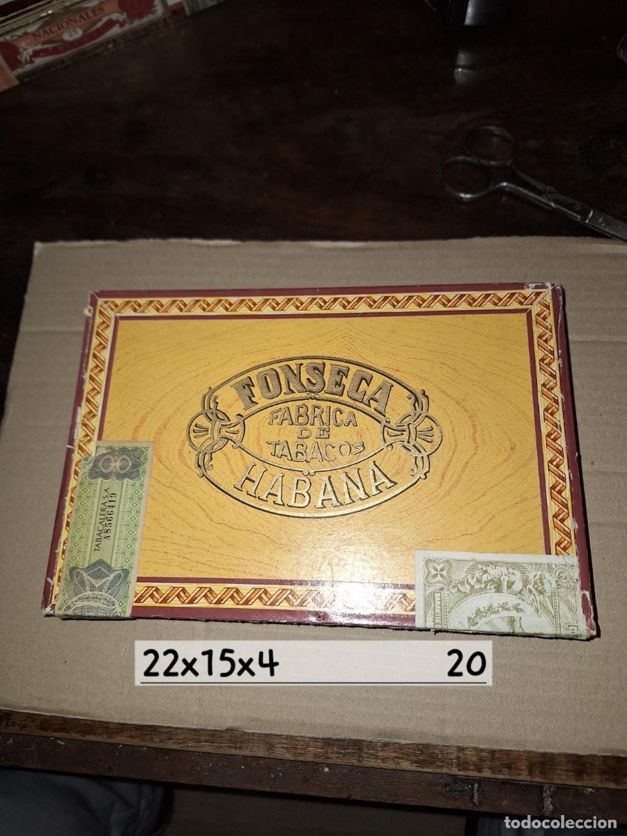 Cajas de Puros: FONSECA caja vac&iacute;a de puros habanos