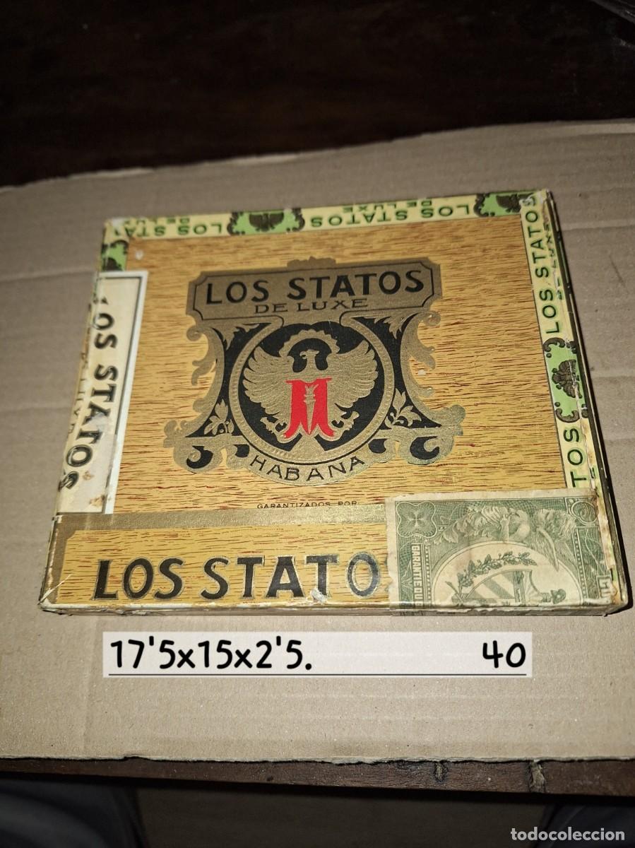 Cajas de Puros: LOS STATOS caja vac&iacute;a de puros habanos