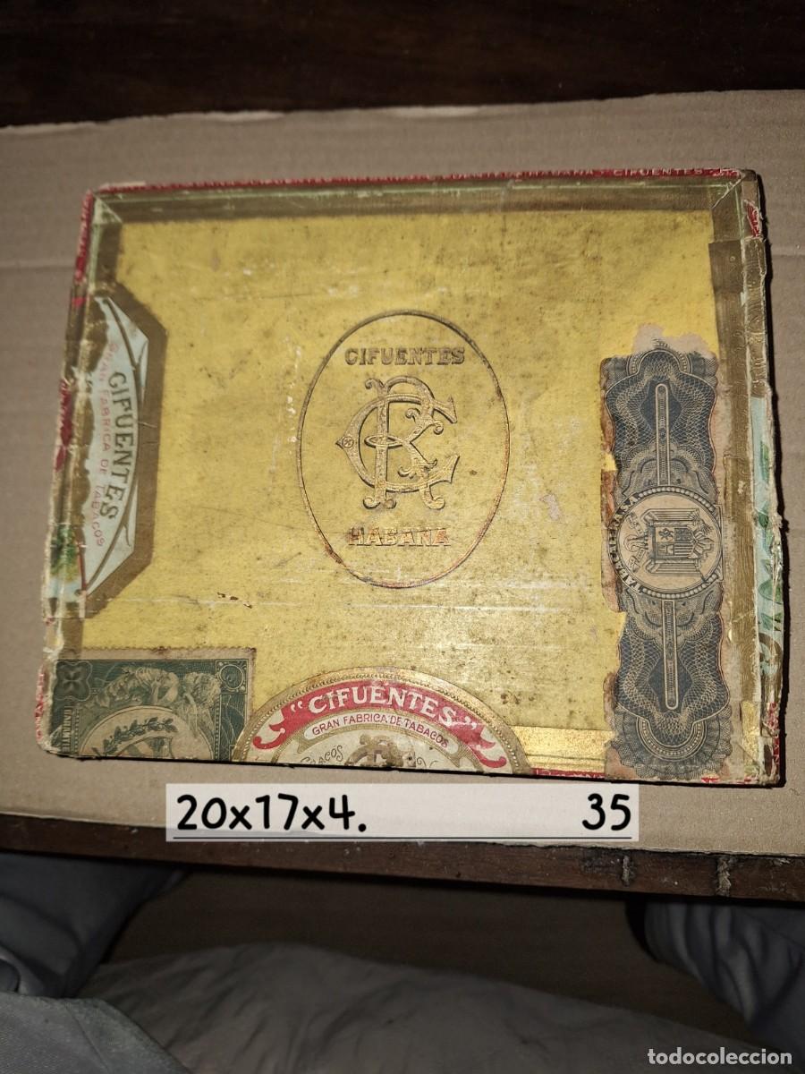 Cajas de Puros: CIFUENTES caja vac&iacute;a de puros habanos