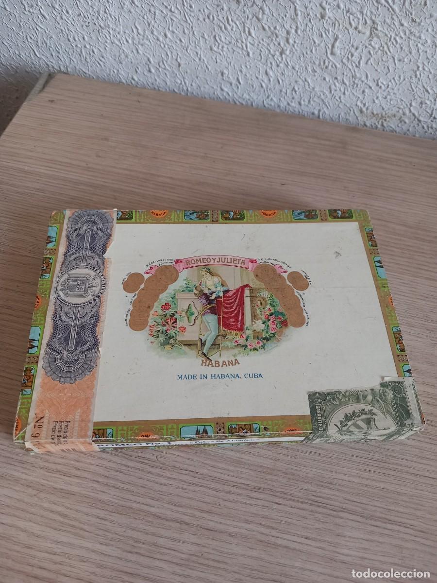 Cajas de Puros: CAJA COMPLETA ROMEO Y JULIETA CUBA TAL CUAL SE VE,,VER TODAS FOTOS Y LEER DESCRIPCI&Oacute;N