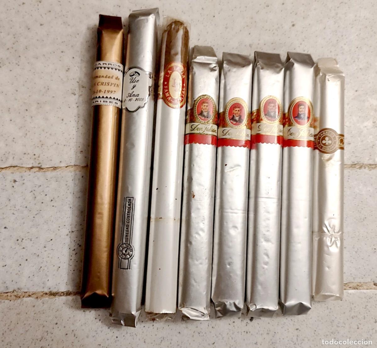 Cajas de Puros: Lote de 32 puros variados
