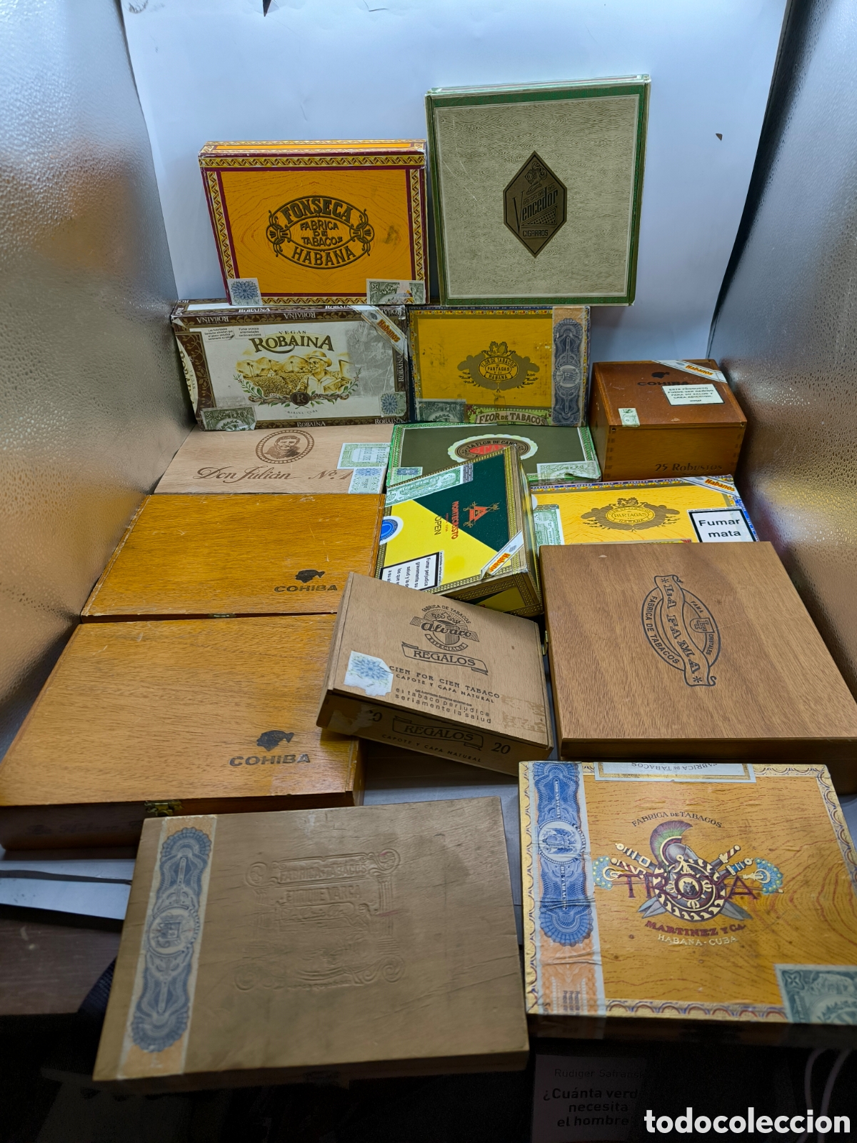 Bo&icirc;tes de Cigares: 15 Cajas de puros vacias