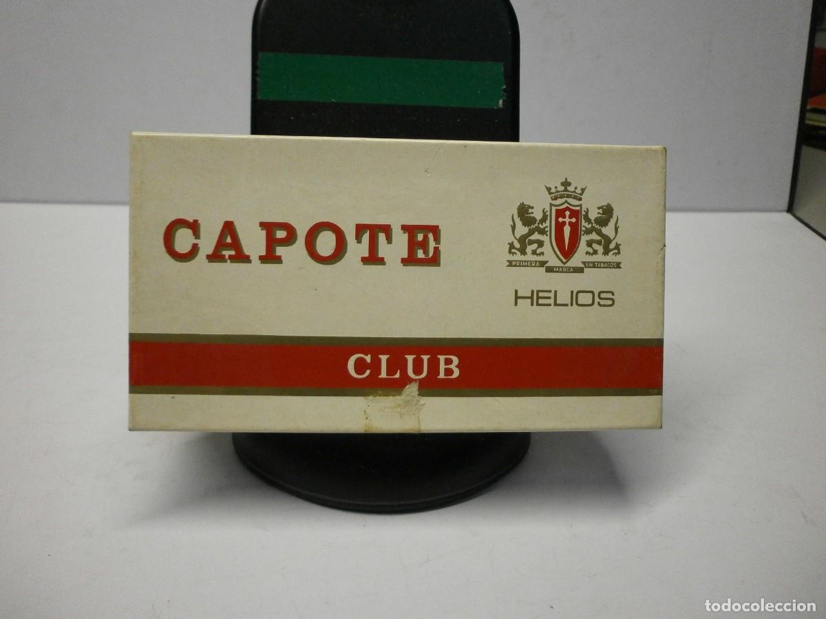 Cajas de Puros: antigua caja completa de puros purillos capote helios club