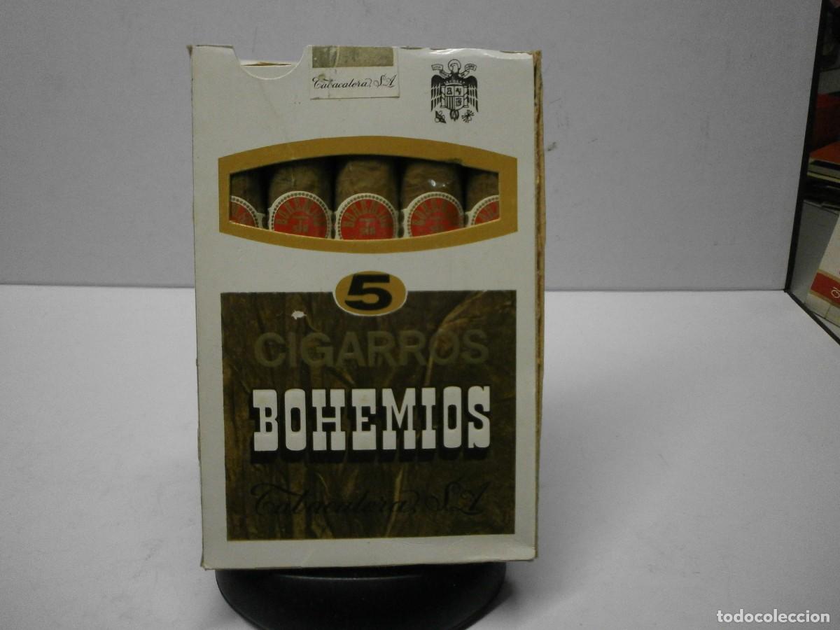 Cajas de Puros: antigua caja completa de puros purillos bohemios
