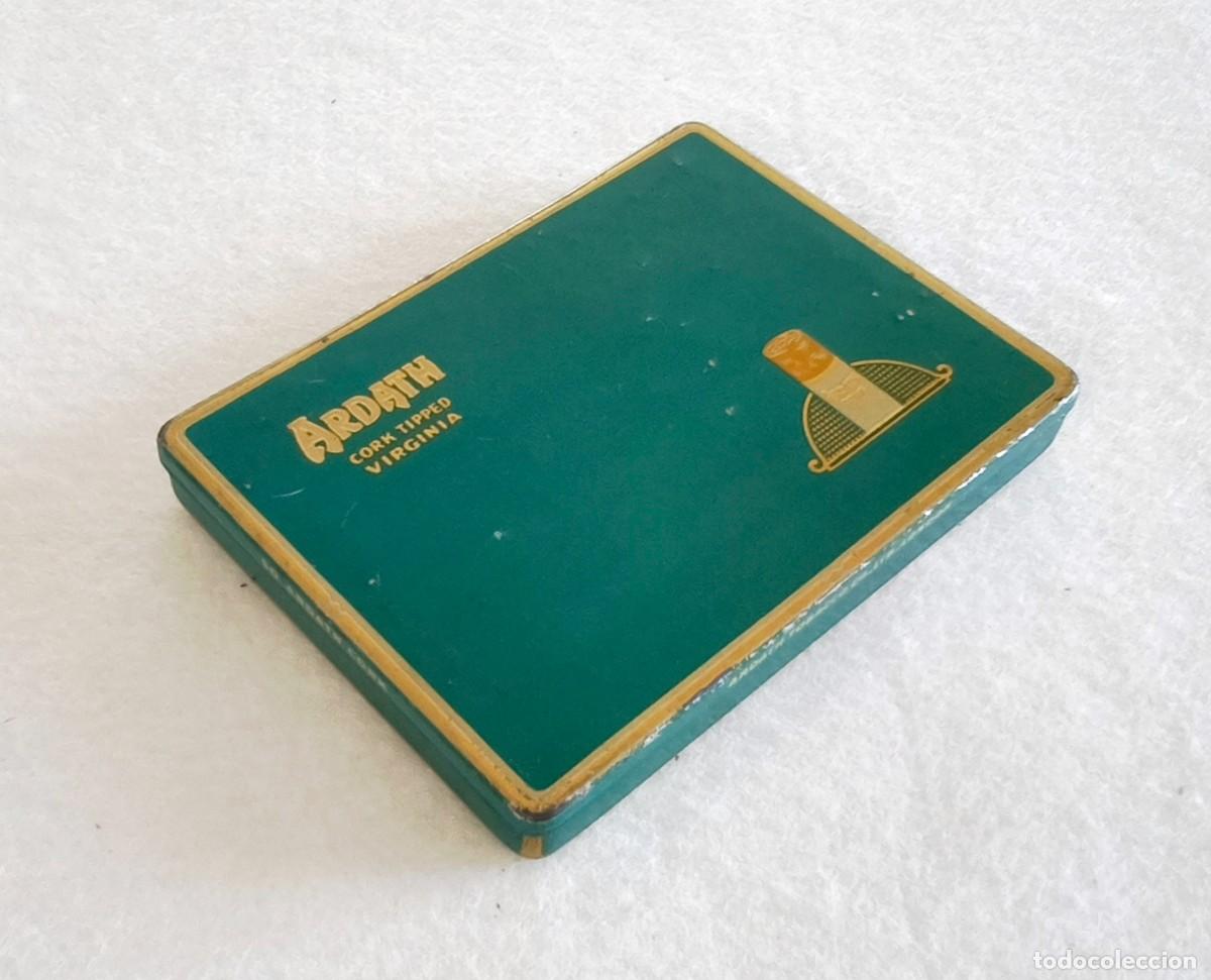 Cajas de Puros: ANTIGUA CAJA DE CIGARRILLOS ARDATH CORK TIPPED VIRGINIA, DE ARDATH TOBACCO CO. LTD., LONDON. VAC&Iacute;A.