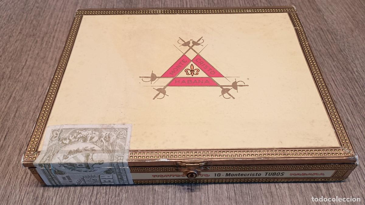Cajas de Puros: Scatola sigari montecristo tubos