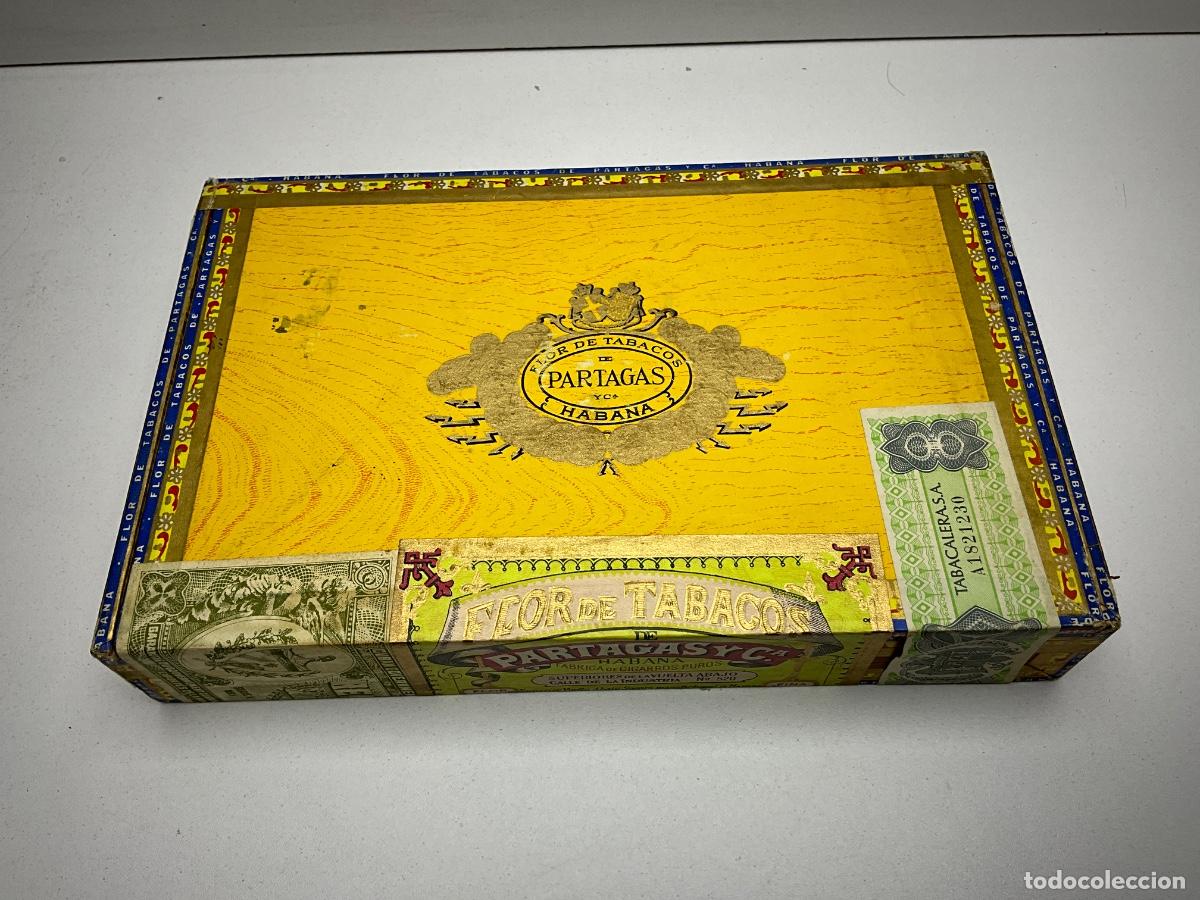 Cajas de Puros: CAJA DE PUROS PARTAGAS Y Ca. -25 PERFECTOS - CAJA SIN ABRIR - CERRADA - CUBA HABANA