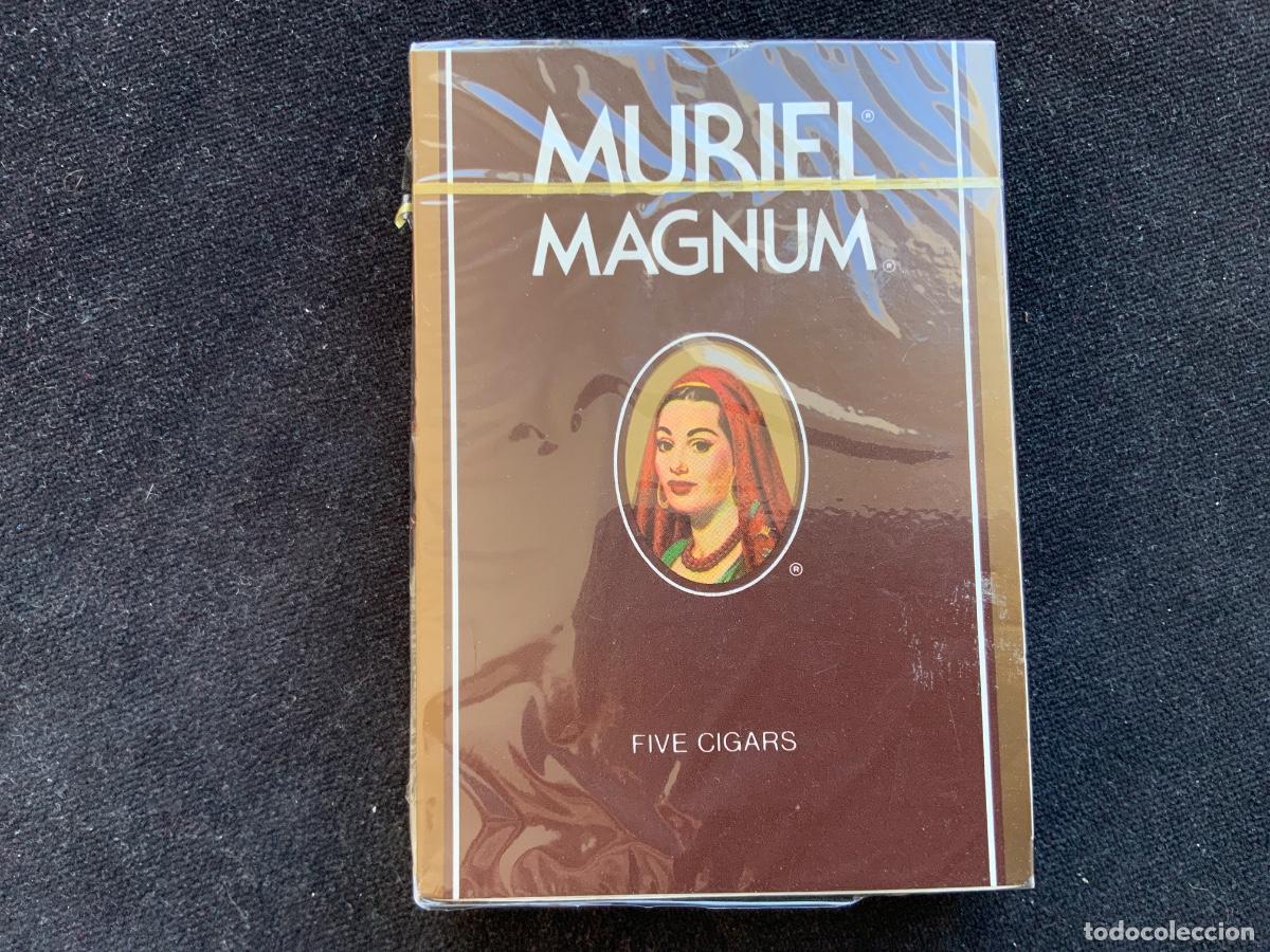 Cajas de Puros: Antigua caja de cigarros o puros, muriel magnum, precintada. De coleccion.