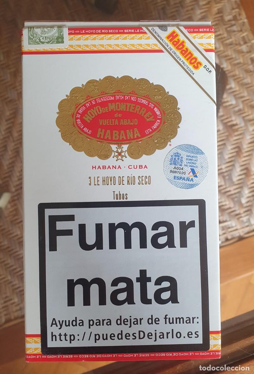 Cajas de Puros: 6 habanos hoyo de monterrey rio seco . ( 2 Cajas de 3 unidades )