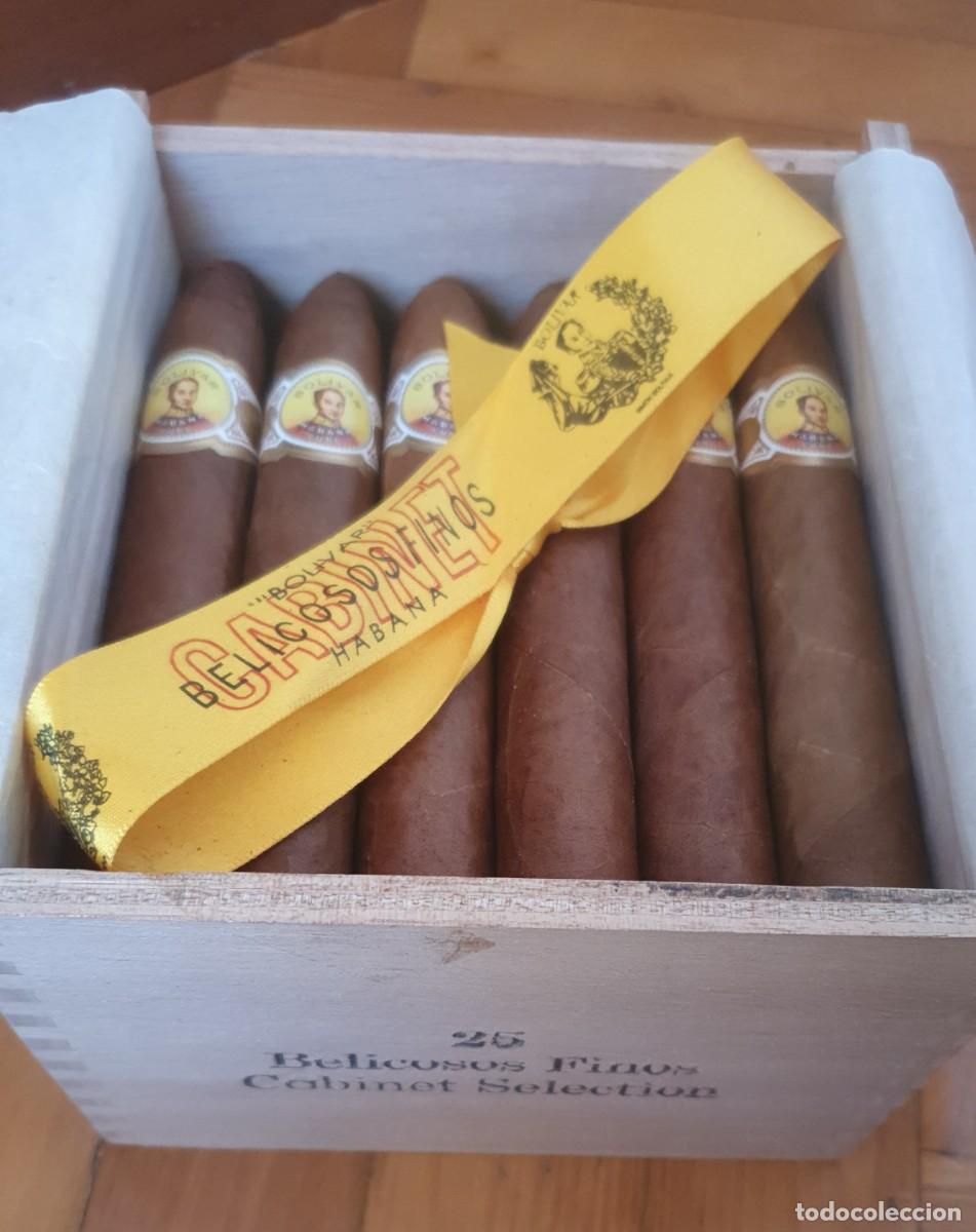 Cajas de Puros: Caja habanos bolivar 25 unidades belicosos