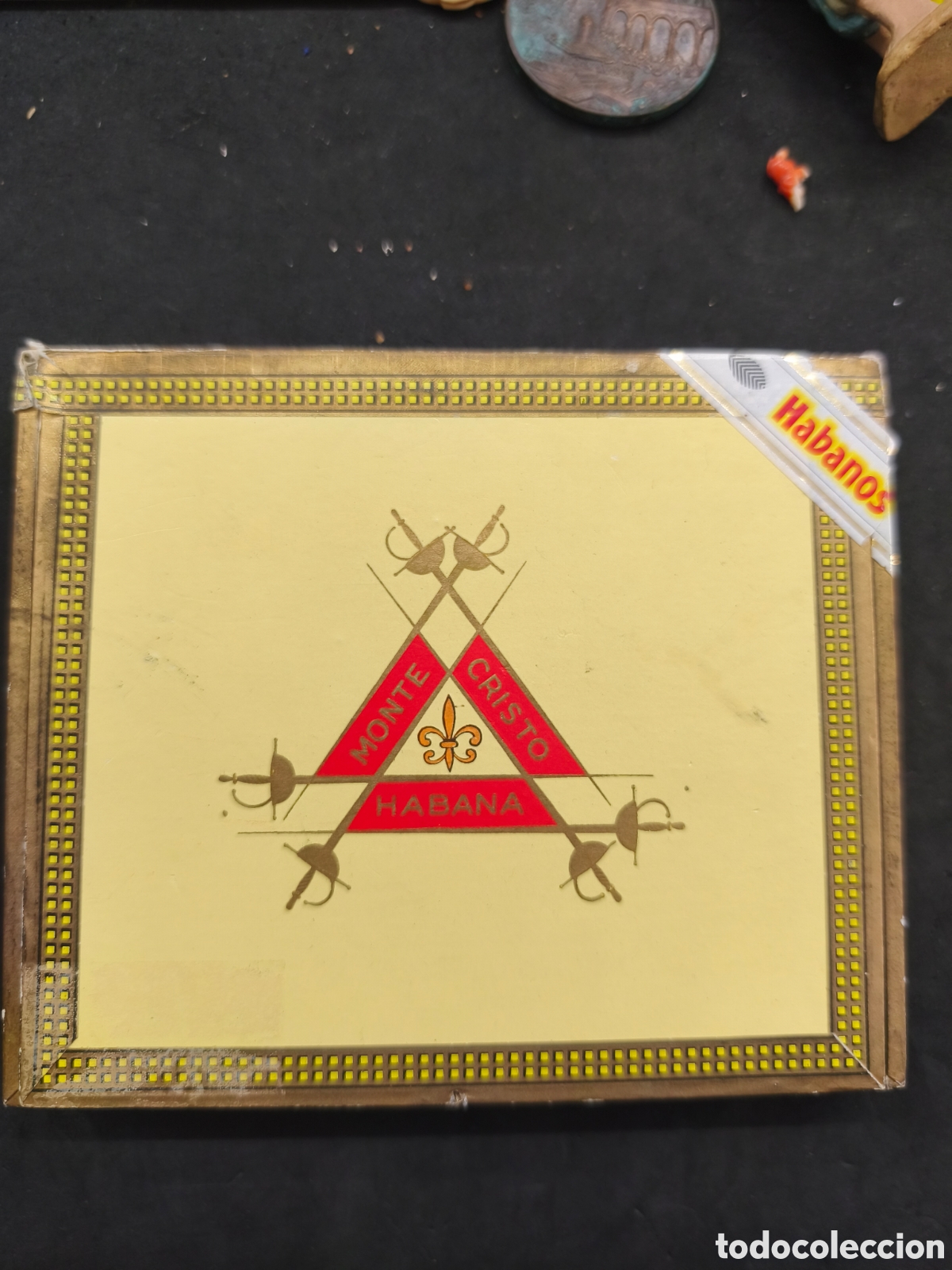 Cajas de Puros: Caja 10 puros Montecristo N.4, Habana cuba