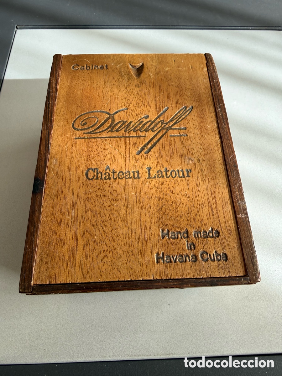 Cajas de Puros: DAVIDOFF CHATEAU LATOUR. HAVANA ( CUBA ). Cabinet. Humidor