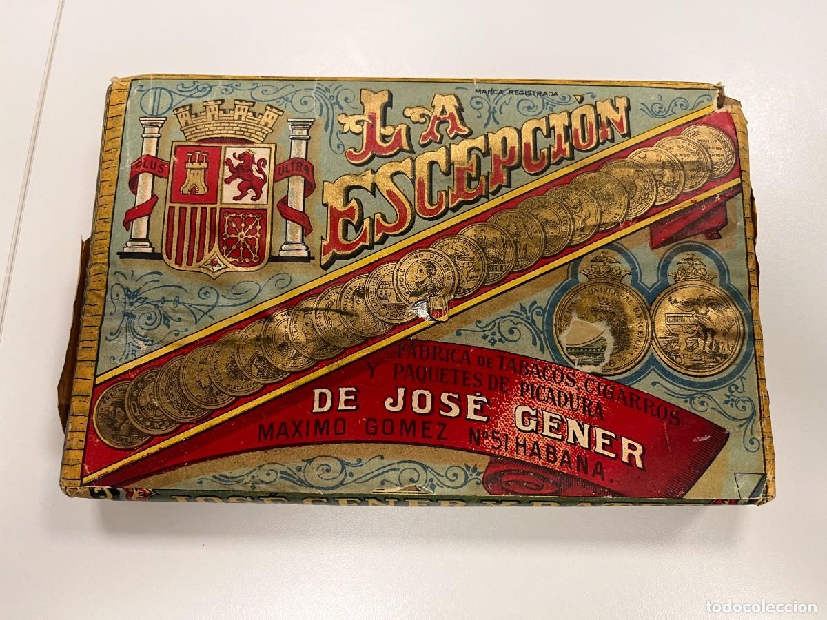 Cajas de Puros: La escepcion de jose gener paquete picadura habana