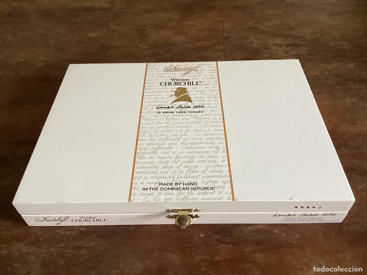 Cajas de Puros: CAJA VAC&Iacute;A PUROS DAVIDOFF LIMITED EDITION 2016. REPUBLICA DOMINICANA TABACO. HABANOS.