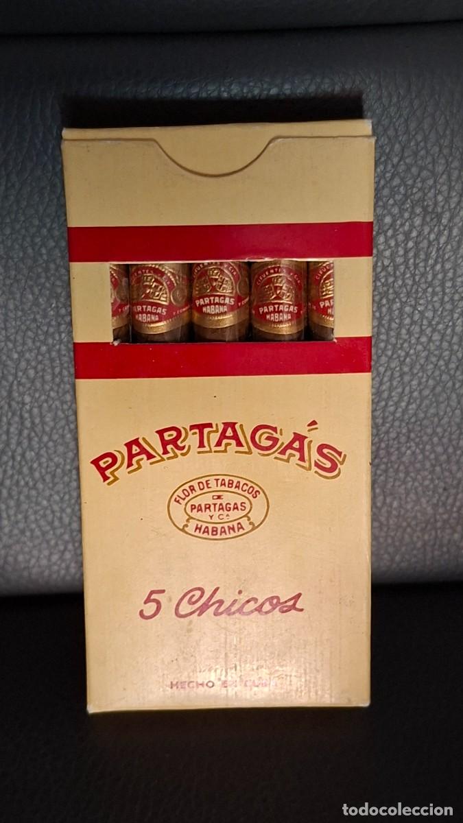 Cajas de Puros: Caja de puros habanos Partagas 5 chicos habana cuba