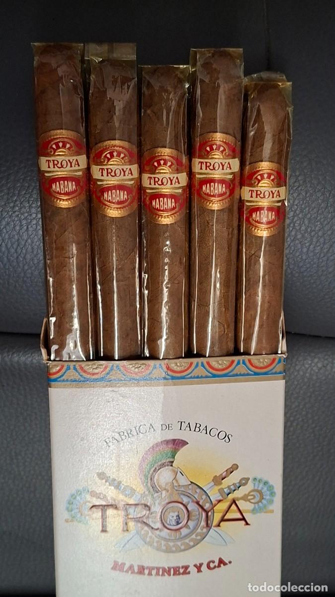 Cajas de Puros: Caja de puros habanos Troya 5 universales habana cuba