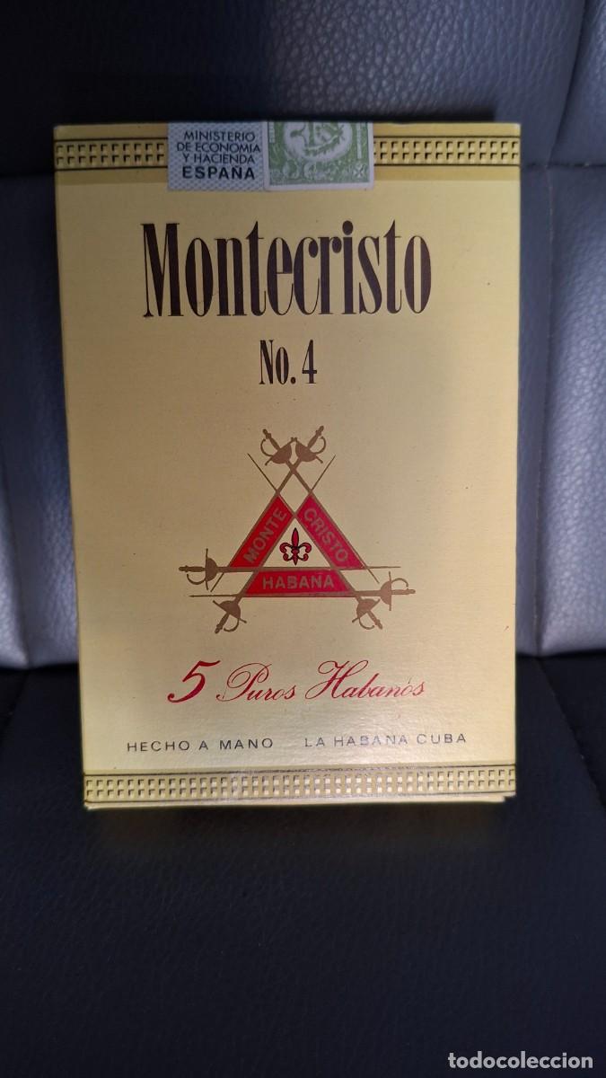 Cajas de Puros: Caja de puros Montecristo #4 pack of 5 habana cuba