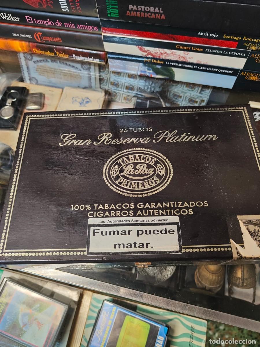 Cajas de Puros: Caja de puros la paz gran reserva platinum