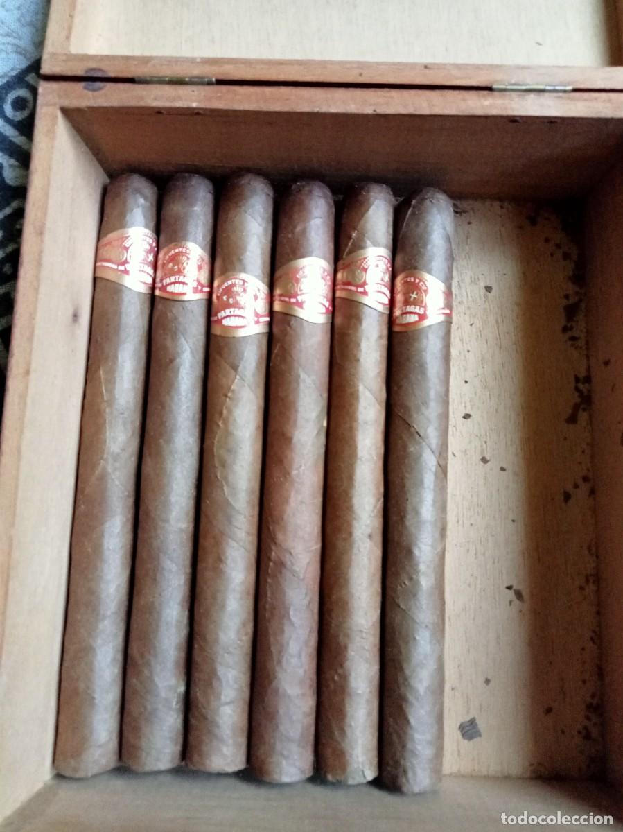 Cajas de Puros: puros habanos 6 Partagas CIFUENTES Y CIA
