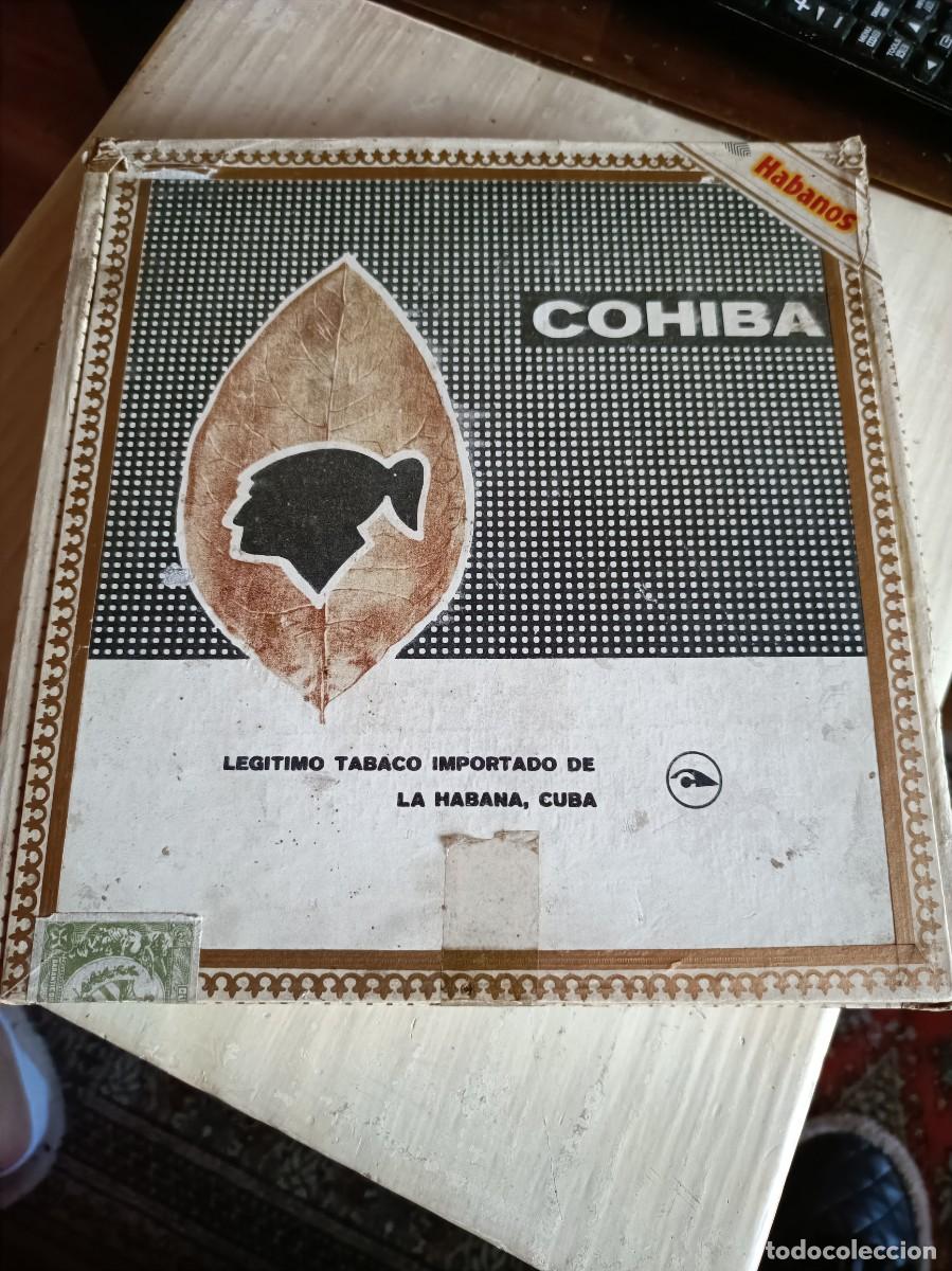 Cajas de Puros: CAJA PUROS COHIBA MODELO 25 LANCEROS CON 17 PUROS CUBA