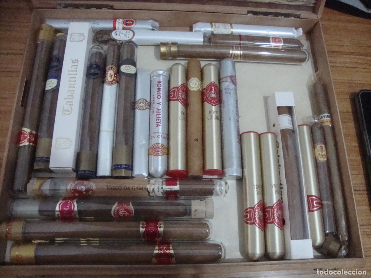 Cajas de Puros: LOTE DE 27 PUROS VARIAS MARCAS CURIOSOS