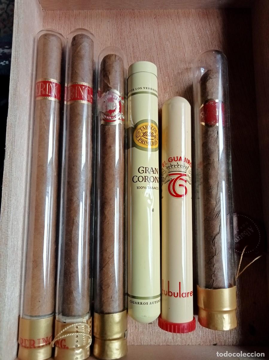Cajas de Puros: LOTE DE 2 PUROS BERING, 1 SANTA CRUZ, 1 GRAN CORONA, 1 EL GUAJIRO Y 1 ALBATROS EN CAJA DON JULI&Aacute;N