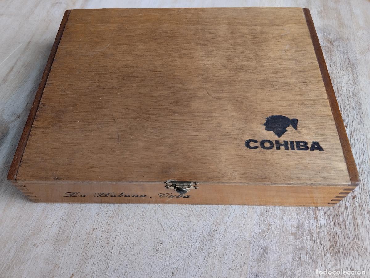 Cajas de Puros: COHIBA EXPLENDIDOS, Caja de Puros Habanos conteniendo 6 puros, Madera, Habana Cuba
