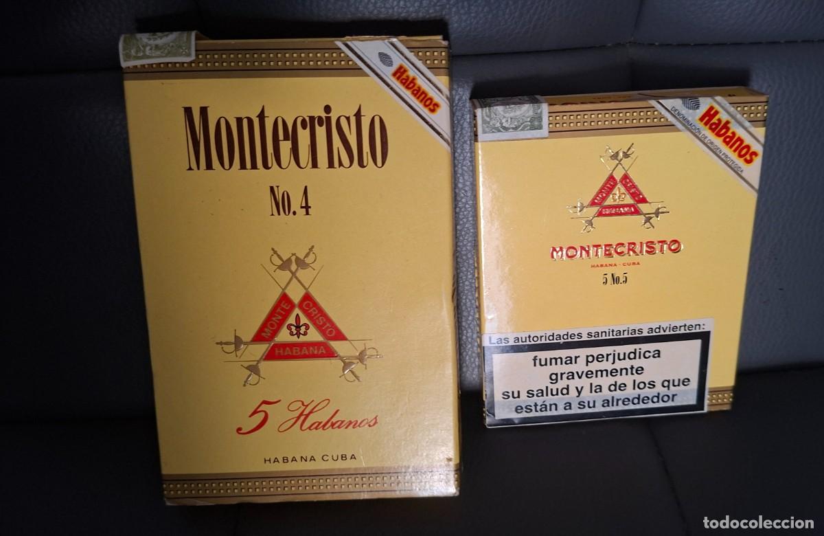 Cajas de Puros: 2 Caja se puros habanos Montecristo #4 y #5 HABANA CUBA