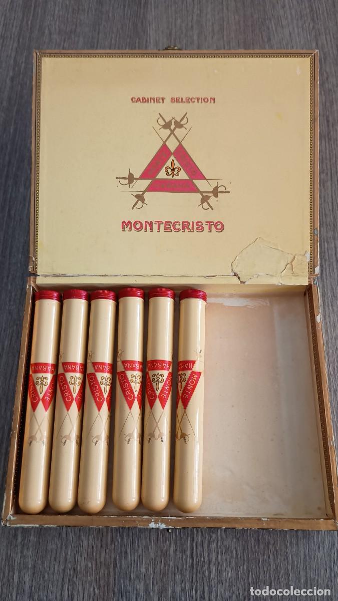 Cajas de Puros: Scatola sigari montecristo tubos
