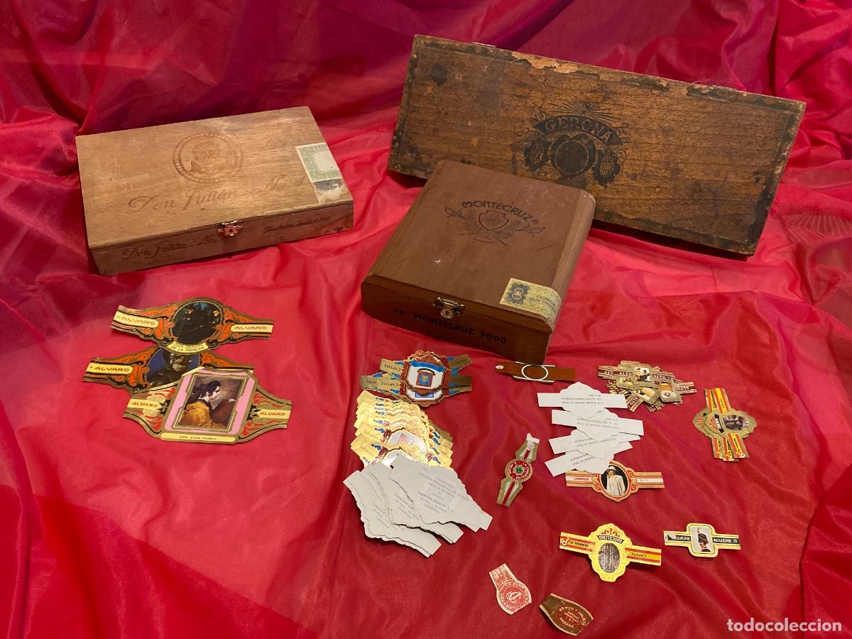 Cajas de puros: Puros caja vacia vitolas