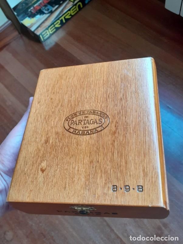 Cajas de puros: Caja puros Partagas 898 Flor de Tabacos Hecho en Cuba